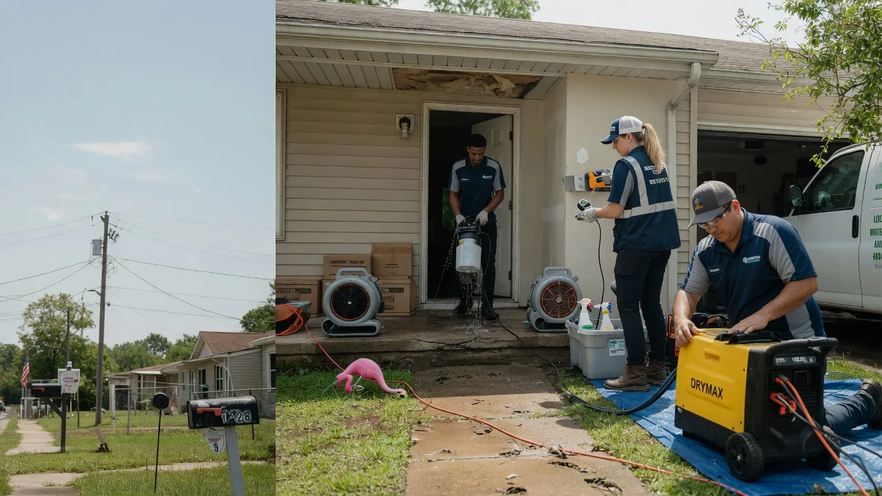 Storm Damage Water Removal in North Newton, KS near me